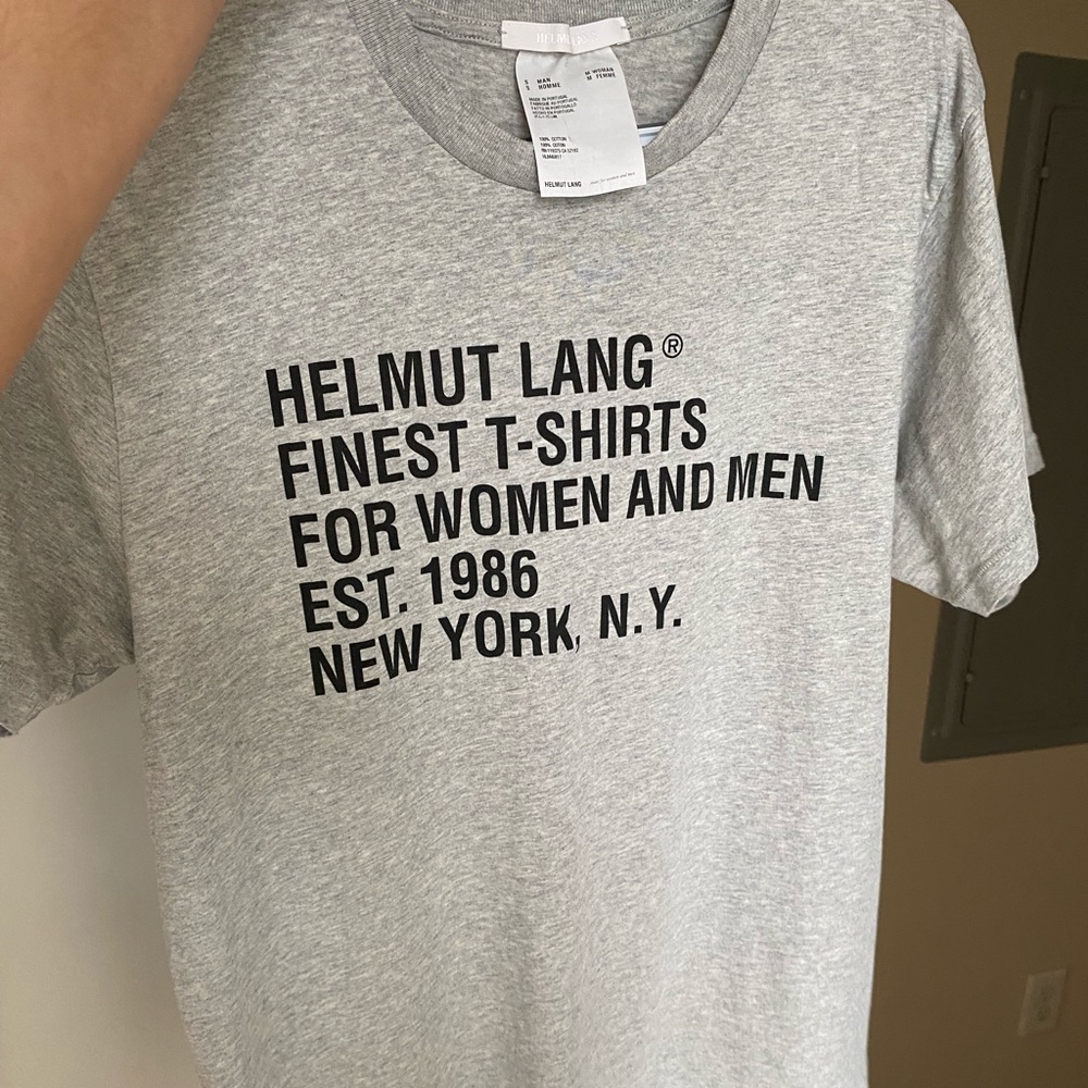 HELMUT LANG TSHIRT MENS SMALL WOMENS M/L